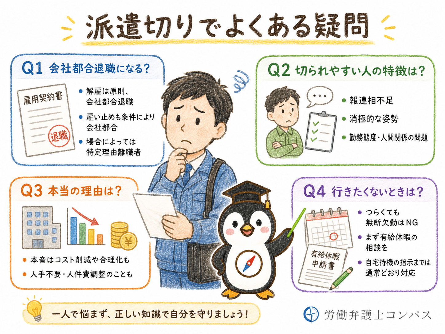 ６章　派遣切りされた場合によくある疑問